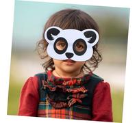 SOPOTUTU 10 Maschere in Animali Cartoon per Feste Tema Giungla e Halloween Include Coniglio Panda Volpe e Altri Regolabili e Sicure