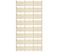 SOPOTUTU 10 Pezzi Modelli Architettonici Miniatura per Villaggio Casa delle Bambole e Paesaggi da Giardino Barriera Decorativa Leggera e Facile da Assemblare