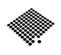 SOPOTUTU 100 Adesivi Oscuranti in Pet per Occhiali Intelligenti, Coperture LED Riattaccabili da 10mm, Adesivi per Privacy e Blocco Luce Elettronica per Dispositivi Smart e Router