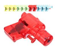 SOPOTUTU 12 Pezzi Pistola ad Acqua Trasparente in Plastica, Giocattoli Acquatici Estivi per Feste in Piscina e Giochi All’aperto, Mini Spara-acqua Colorati Colore Casuale Stile Casuale