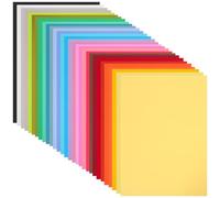 SOPOTUTU 120 fogli Carta Colorata per Lavoretti Creativi in Colori Vivaci Carta da Stampa e Copy Paper Leggera per Origami Disegno e Pittura Confezione Doppia