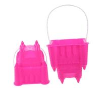 SOPOTUTU 2 Giochi da Spiaggia e Neve per Secchiello Ottagonale Portatile in Abs Leggero e Sicuro Colori Casuali per Giochi Creativi Esterni e Interni Colore Casuale Colore Casuale