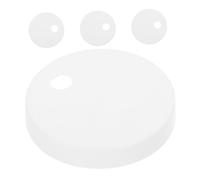SOPOTUTU 2 Paia di Bulloni per WC Copriwater Decorativi di Supporto Adattatore Spesso Tappetino di Supporto Attrezzatura di Base Bacheca per Annunci 3D Trimmer Trincee