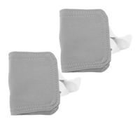 SOPOTUTU 2 Pezzi Cuscino Chiudiporta Silenzioso Cinghie Elastiche Copertura Serratura Porta per Cameretta Fermaporta Anti-Rumore per Porte che Sbattono per Asili Uffici e Camere da