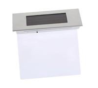 SOPOTUTU 2 pezzi Lampada Solare da Parete con Numeri Civici Rilevamento di Movimento LED Super Luminosi e Facile da Installare per Esterni