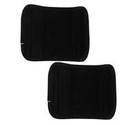 SOPOTUTU 2 Pezzi Protezione Copertura Nera Pelle e Auto per Maniglia in Pu Facile da Installare di Interna, Comfort Migliorato per Viaggi Suv e Berline