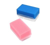 SOPOTUTU 2 pezzi Spugna Sensoriale per Massaggiatore di Spazzole Leggere per Bagnetto e Allenamento Tattile Stimolazione Sensoriale e Rilassamento per Prima Infanzia Colore Colore Casuale