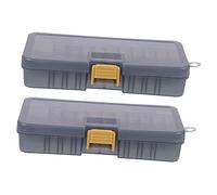 SOPOTUTU 2 Scatola Contenitore Ganci con Portatile Attrezzi Custodia per Esca e e Surfcasting