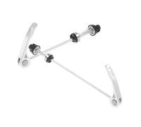SOPOTUTU 2 Spiedini Sgancio Rapido per Bicicletta Mountain Bike Assali Estesi Facili Installare Clip Resistente per Ruote