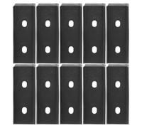 SOPOTUTU 20 Pezzi Protezioni per Gambe delle Sedie a Forma Curva, Cuscinetti Antiscivolo per Pavimenti, Protezione per Mobili da Ufficio per Parquet e Moquette