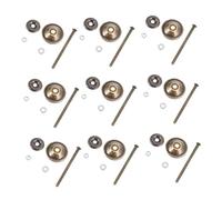 SOPOTUTU 20 set Maniglie in Ceramica per Mobili con Perni e Rondelle Accessori Resistenti per Sportelli di Armadi e Guardaroba Design Vintage Robusto e Pratico per Cucina e Bagno