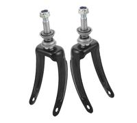 SOPOTUTU 2pezzi Per Ruote Anteriori Carrozzine Sostituzione Del Fork Per Ruote Anteriori Accessori Per Carrozzine