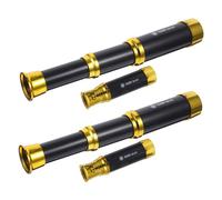 SOPOTUTU 2pezzi Telescopio Portatile per Ragazzo Ragazza Ragazza Stile Pirata Retrò Giocattolo Educativo Leggero e Compatto per Feste Tema e Avventure all Aperto Focale Regolabile