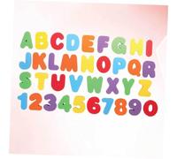 SOPOTUTU 2sets Lettere Inglese in Eva Numeri Colorati Giocattolo Da Bagno Per Ragazzo Giocattolo Educativo Per Apprendimento Precoce