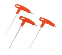SOPOTUTU 3 Chiave Esagonale T con Ergonomico Set Attrezzi Riparazione Bici Danni per Pedali e Freni Spanner per Mountain Bike e Scooter