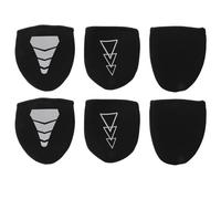 SOPOTUTU 3 Paia Copriscarpe Ciclismo Termici Impermeabili con Copritalloni in Neoprene Antivento Protezione Calda per Bici Invernali per Ciclismo Outdoor Freddo