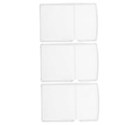 SOPOTUTU 3 pezzi Custodia Protettiva Trasparente per Compatibile con Zippo e Altri Modelli Custodia Rigida Antiscivolo per Uso Esterno e Campeggio