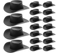 SOPOTUTU 30pezzi Mini Cappelli Miniatura Da Decorativi Per Bambole Cappelli Leggeri e Adorabili Per Progetti e Decorazioni Feste