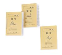 SOPOTUTU 3pezzi Libri Di Pratica Per Casa Delle Bambole Da Decorazioni Miniatura Giochi Educativi Per Per Compleanni e Feste