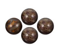 SOPOTUTU 4 Pezzi Baoding Balls in Pietra Liscia per Esercizi di Fitness Manuale e Recupero Muscolare Palline Colorate per Massaggio Sensoriale e Rafforzamento della Presa