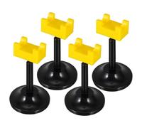 SOPOTUTU 4 pezzi Supporto Rotante per Elettrificazione Attrito Attrezzatura Didattica Fisica per Laboratorio Strumento Sperimentale per Lezioni di Elettrostatica e Meccanica Materiale