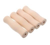 SOPOTUTU 4 Pezzi Utensili Barbecue con in Maniglia con Foro per Presa Accessori per Cucina e Grigliate Allaperto per e Barbecue