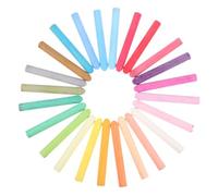 SOPOTUTU 48 Pezzi Gessetti Marciapiede Lavabili Jumbo per Insegnanti Polvere Ridotta per Lavagna e Giochi All Aperto Set Bulk