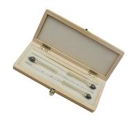 SOPOTUTU 4pezzi Alcolometro Professionale per Liquori con Termometro e Tabella di Conversione Strumenti Precisi e Durevoli per Misurare in Distillati Acqua Distillata e Liquori Medicinali c