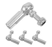 SOPOTUTU 4pezzi Testa Barra Sterzo per ATV Sfera Filettata Kit Giunto Sferico per Sospensioni Accessori di Ricambio per Quad e Go Kart Tirante Sterzo Resistente Colore Casuale