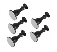 SOPOTUTU 5 Pezzi Fermaporte Adesivi PVC Anticollisione per Muro e Pavimento Installazione Senza Protezione Silenziosa per Porte Bagno e Casa