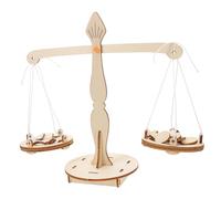 SOPOTUTU 5 Pezzi Kit Scientifico Stem per Bilancia di Bilanciamento in Fai da Te con Guida Passo Passo Giocattolo Educativo per Esperimenti Scientifici e Progetti Scolastici