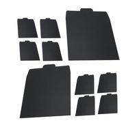 SOPOTUTU 50 Pezzi Buste in Carta per Cd Buste Resistenti con Capacità Eleganti e Resistenti per Cd e Monete Design Nero