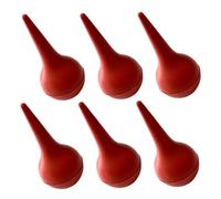 SOPOTUTU 6 pezzi Siringa Orecchio e Naso in Gomma Aspiratore Nasale Sicuro per Ragazzo Ragazza con Stretta Facile e Maneggevole per Rimuovere Cerume e