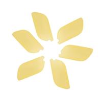 SOPOTUTU 6pezzi Custodie Protettive Silicone Per Spazzolino Denti Cover Antipolvere Per Viaggi Campeggio e Attività All Aperto Protezione Igienica Per Testine Spazzolino