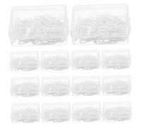 SOPOTUTU 750 Pezzi Clips in Metallo Bianchi Fermagli per Documenti e Segnalibri Organizer per Ufficio Scuola e Studio Fermacarte Resistenti e Compatti per Insegnanti e Studenti