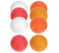 SOPOTUTU 8 Palline da Calcio Balilla 36 Mm Multicolore Opache Set di Ricambio per Gioco di Calcio da Tavolo Accessori per Biliardino per Serate di Gioco e Competizioni Amatoriali
