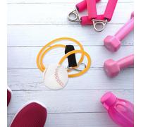 SOPOTUTU Allenatore Baseball Portatile con Corda Elastica in Lattice Lb Resistenza per Swing e Allenamento Braccio Strumento Compatto per Esercizi Ovunque