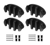 SOPOTUTU Bitta per Barca in Nylon Resistente 4 Pezzi con Morsetto per Cima Galloccia per Ancoraggio su Kayak e Canoe Accessori per Ormeggio Stabile e Installazione Facile per attività