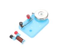 SOPOTUTU Campanello Elettrico da Laboratorio in Plastica e Ferro, Strumento Didattico per Esperimenti di Fisica Scolastica, Attrezzatura Leggera per Insegnamento Dell’elettricità e