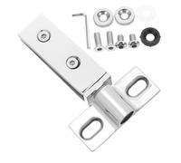 SOPOTUTU Cerniere Pivot per Porte Doccia in Acciaio Inox con Foro Design Rettangolare per Scorrimento Fluido e Supporto Rinforzato per Bagni Moderni