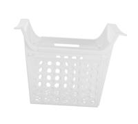 SOPOTUTU Cestino Regolabile Per Congelatore Pozzetto Organizer Freezer in Resistente Drenaggio Contenitore Espandibile Per Conservazione Alimenti e Ordine in Congelatore