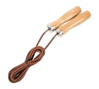 SOPOTUTU Corda per Saltare con Manico in Legno Ergonomico Corda Ginnastica Pesata per Esercizi Fitness e Educazione Fisica Adatta Principianti e Sportivi Portatile per Allenamenti Ovunque