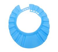 SOPOTUTU Cuffia Doccia Regolabile in Morbida per Protezione Occhi e Orecchie Durante Bagnetto Cappello Antigoccia Blu Scuro Anni Compatibile con Circonferenza Testa