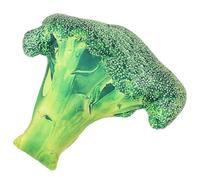 SOPOTUTU Cuscino di Peluche Vegetale Realistico a Forma di Broccoli Morbido e Soffice, Cuscino Decorativo Multifunzionale per e Adulti, Elemento D’Arredo Sicuro e Resistente per Divano e