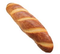 SOPOTUTU Cuscino Peluche Morbido Forma Pane Francese Decorativo e Lavabile in Cotone Supporto Lombare e per Casa e
