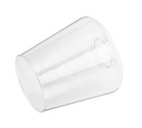 SOPOTUTU Cylinder Glass Lamp Shade Trasparente Foro Paralume Sostitutivo per Lampade Adatto per Lampadari Applique Lampade Sospensione Tavolo Diffusore Luce Morbida Ed Elegante