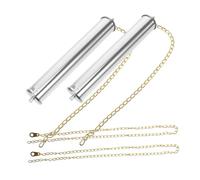 SOPOTUTU Decorazione Peso in Ferro per Orologio da Parete con Catena e Ganci Ricambio Meccanismo Pendolo Elegante e Resistente Accessori Orologio Appendere per