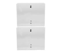 SOPOTUTU Dispenser per Nastro Adesivo Trasparente in Acrilico, Set da 2 Pezzi, Organizer Portanastro Riutilizzabile per Ufficio, Casa e Scuola, Contenitore Portatile per Nastri