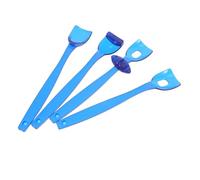 SOPOTUTU Dispositivo per Logopedia per Ragazzi Strumento per Potenziamento del Linguaggio Allenatore della Bocca Set 4 Pezzi Blu per Riabilitazione e Allenamento della Lingua