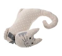 SOPOTUTU Fermaporta Imbottito a Forma di Gatto Bianco Fermaporta Decorativo per Interni Supporto per Porta per Tenere la Porta Aperta in Casa Ufficio e Giardino